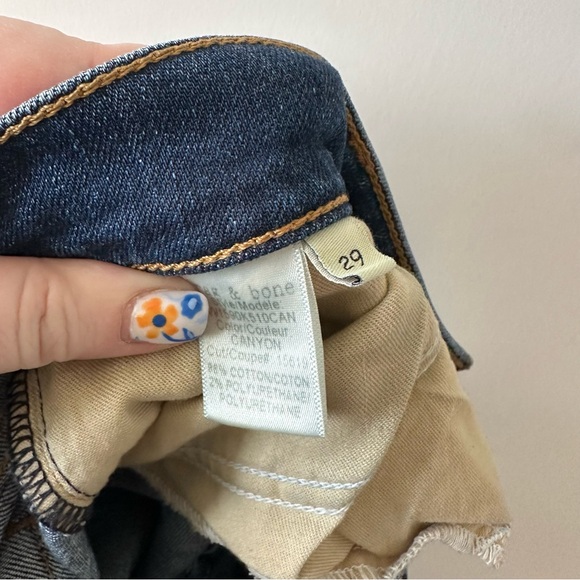 Rag & Bone • Dre Slim Distressed Boyfriend Jeans in Canyon - Picture 12 of 12